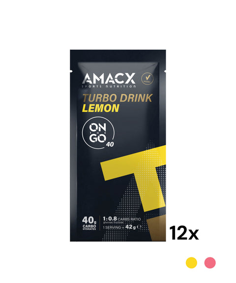 Turbo Drink On The Go Citron | 12 pack