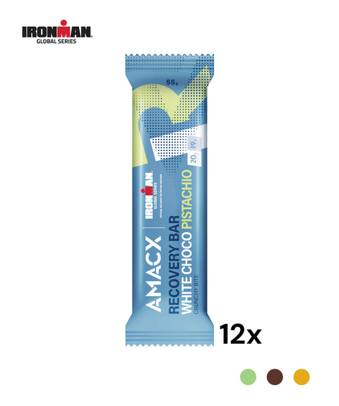 Recovery Bar Chocolat Blanc Pistache | 12 pack