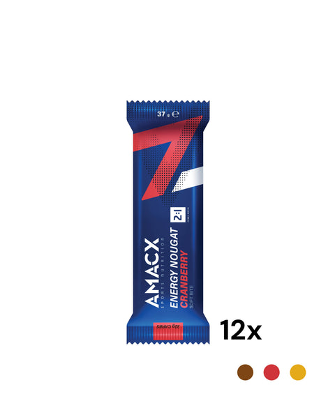 Energy Nougat Canneberge | 12 pack